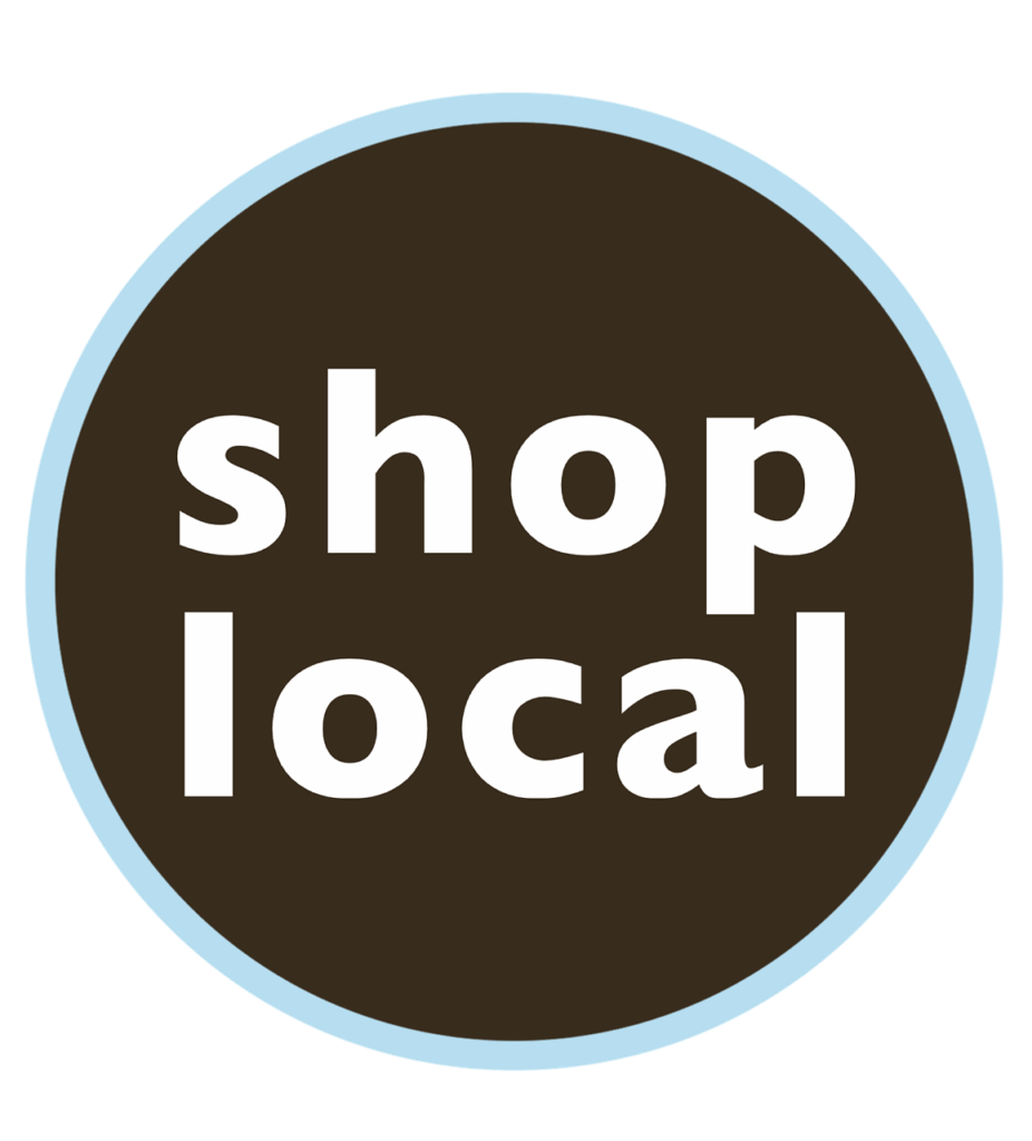shop local and support small businesses.